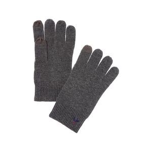 Brooks Brothers Charcoal Knit Gloves